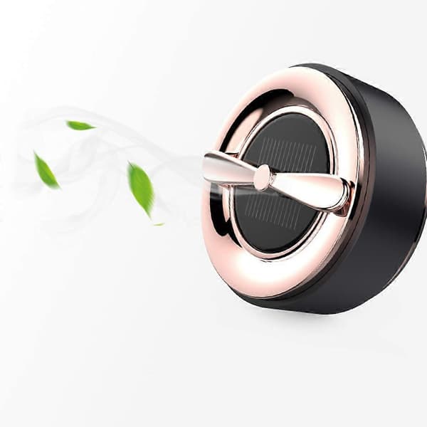 Bil Solenergi Roterende Aromaterapi Æterisk Olie Diffuser Auto Ornamenter