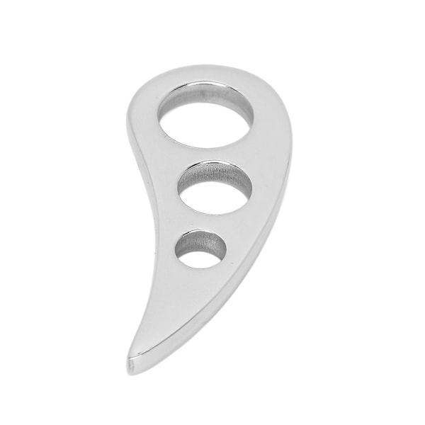 Gua Sha Verktøy Rustfritt Stål Skrapemassasje Muskelavslappende Verktøy 7x3cm for Føtter Ankler Ben