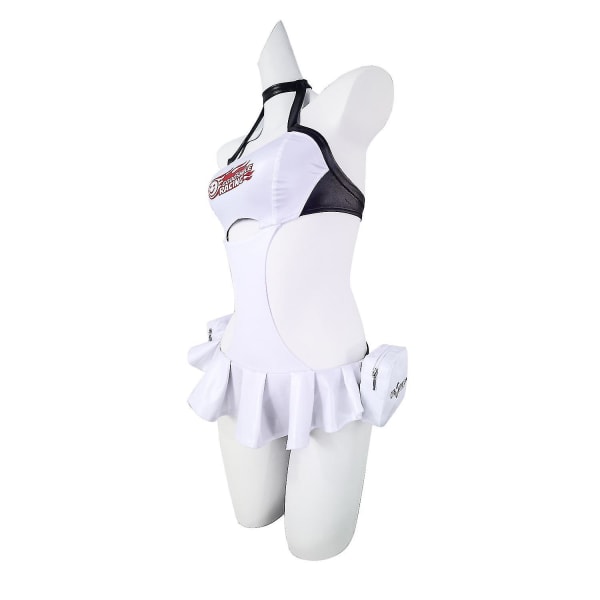Ny trend Vorallme Hatsune Miku Cosplay Costume Racing Lady Hatsune Miku Costume M