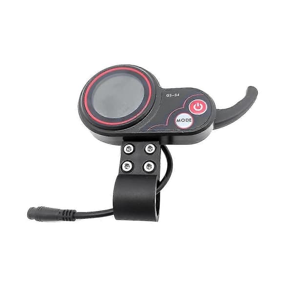 -s4 48v-60v Tommelfingergas LCD Display Meter til Zero 8 9 10 8x 10x Elektrisk Scooter 6pin Display A c