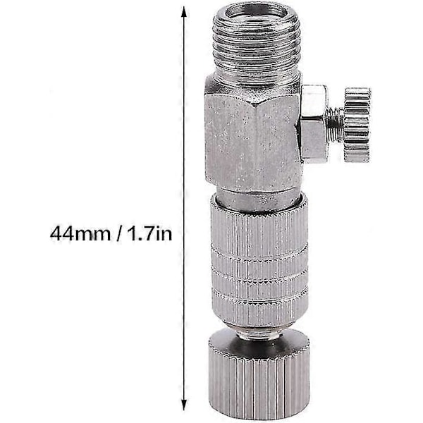 Snabbkoppling för airbrush, 4 X 1/8\" hane-hona kopplingar för anslutning av airbrush luftkompressor