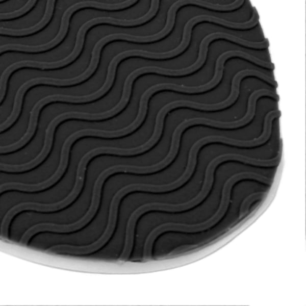 Skridsikre Sko Grip Pads Runde Tå Selvklæbende Slidstærk Sålbeskytter til Høje Hæle Støvler Sandaler Sort
