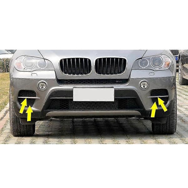 1 Par Frontfanger Grilldeksel Grill for - X5 E70 2011-2013 51117222859 51117222860