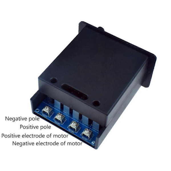 Motorvarvtalsregulator Digital Display DC Motor Kontrollbrytare Regulator 10-36V
