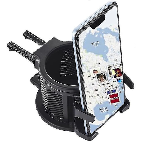 Yleismallinen auton mukiteline, 3-in-1 monitoiminen mukitelineen jatke