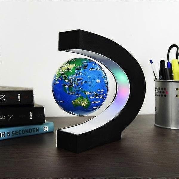 Kelluva maapallo LED-valaistuksella 3 tuumaa