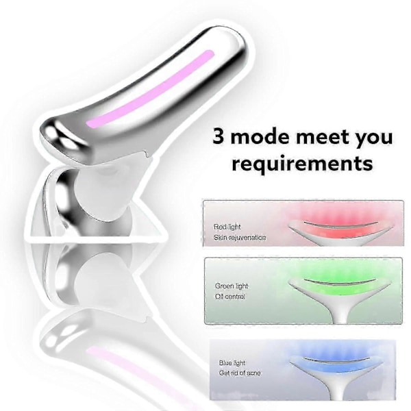 Intens Pulserende Lys Rynke Reducerende Instrument - Foryngelsesapparat, Massager Med Varme, Glat Og Fast Hud