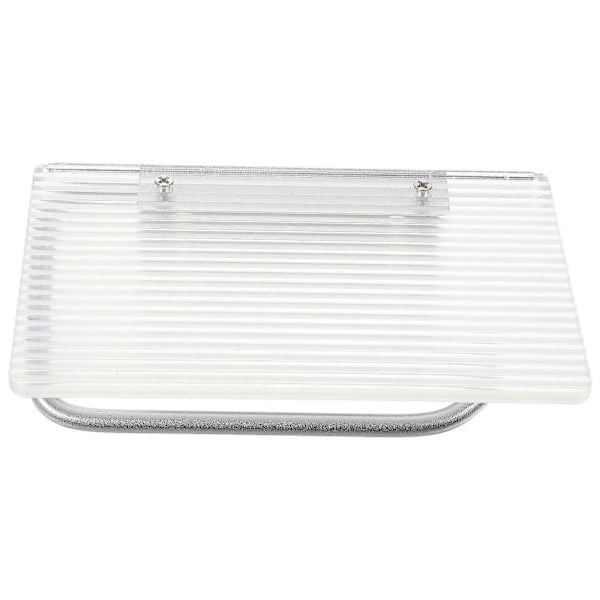 Toiletpapirholder til kommercielle badeværelser med hylde, husejere, 16X10X5.2CM, nem udskiftning af rulle, 1 stk.