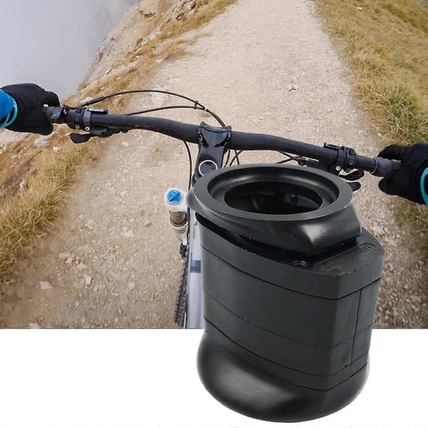 6 stk./sæt Headset Stem Spacer Sæt Sort Cykel Styrstang Stem Spacere Trådløs
