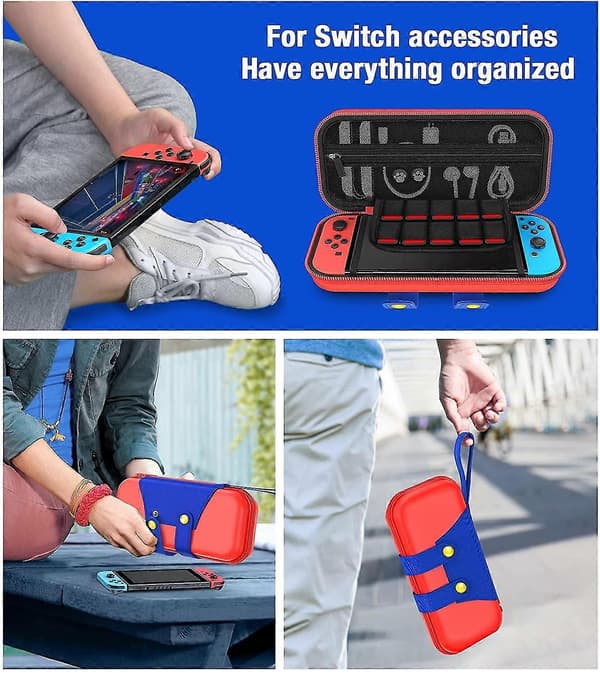 Switch Etui til Nintendo Oled, Beskyttende Hårdt Etui til Opbevaring af Switch