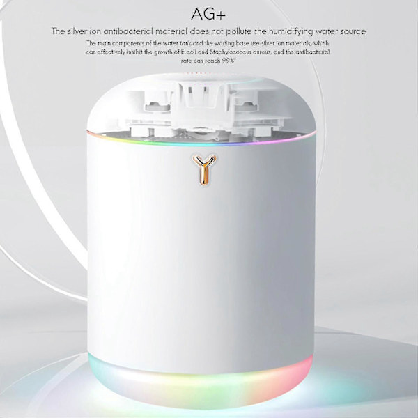 1000ml Luftfuktare Eterisk Olja Diffuser Med Led Ultraljud Luftfuktare Aromaterapi Dif