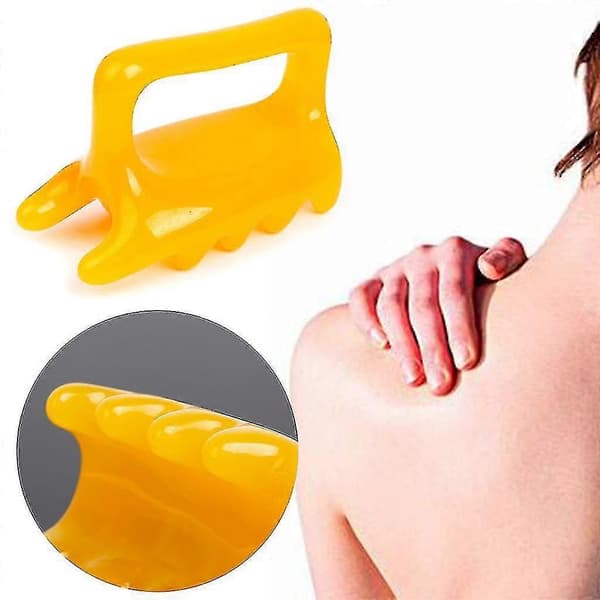 Resin Cervical Rygsøjle Selvmassage Triggerpunkt Terapi Værktøj Kropsmassager