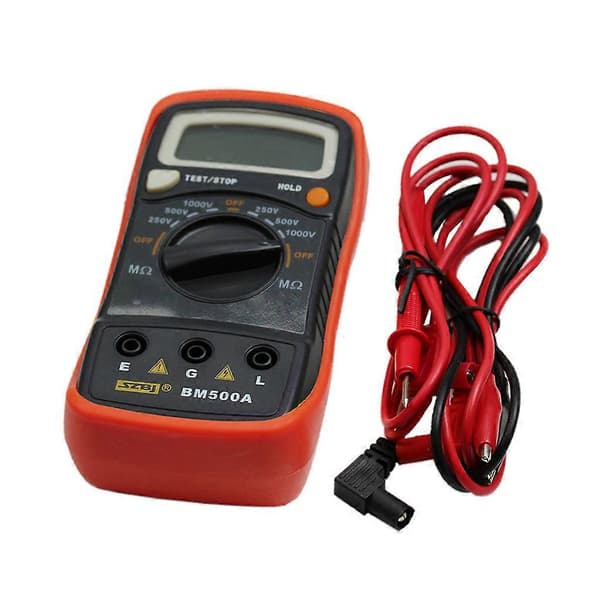 BM500A 1000V 1999M Digital Isolationsmodstandstester Meter Megohmmeter Megger