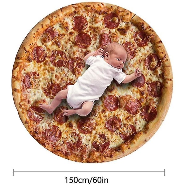 Pizzapeitto Pyöreä Ruokapeitto Tortillapeitot Rantapyyhe mattomatto 2312 |  Fyndiq