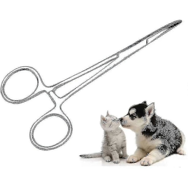 Låsetang for kjæledyrører, hårfjerner for hundeører, sakser for kjæledyrstell, låsetweezers,-ZZY