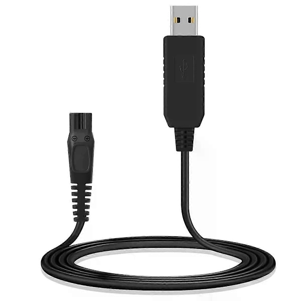 8V USB-laddningskabel för Philips Norelco One Blade QP2530 QP2630 HQ850 HQ912 HQ913 HQ914 HQ915 Trimmer Rakapparat