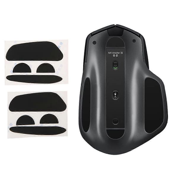 2 sett 0,6 mm tykkelse erstatningsmuseføtter museskøyter kompatible med logitech MX Master