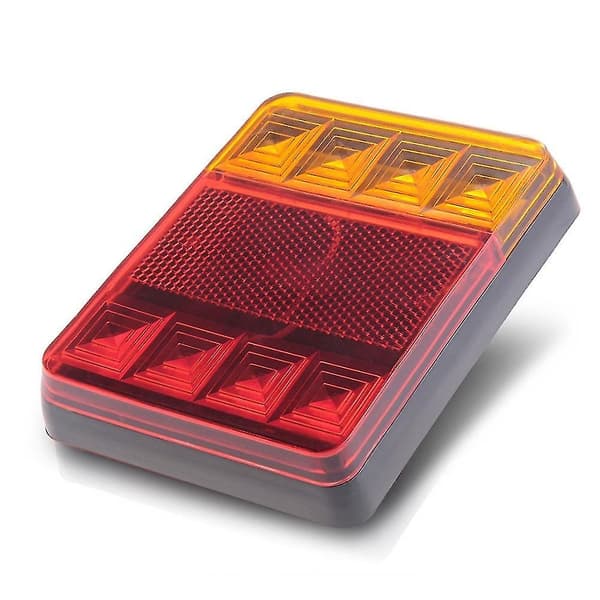 8 Led Dc12v Vanntette Baklykter Baklys For Tilhenger Lastebil Båt