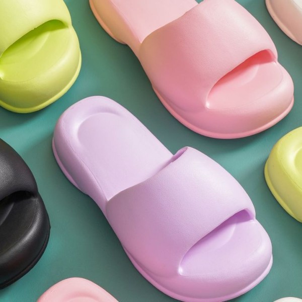 kesäsandaalit alustatossut sandaalit yksiväriset tossut pink 38-39