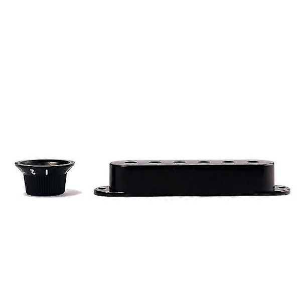 3 st Slitstarka Gitarr Pickup Skydd Volym Ton Rattar Switch Tip Delar Set, svart