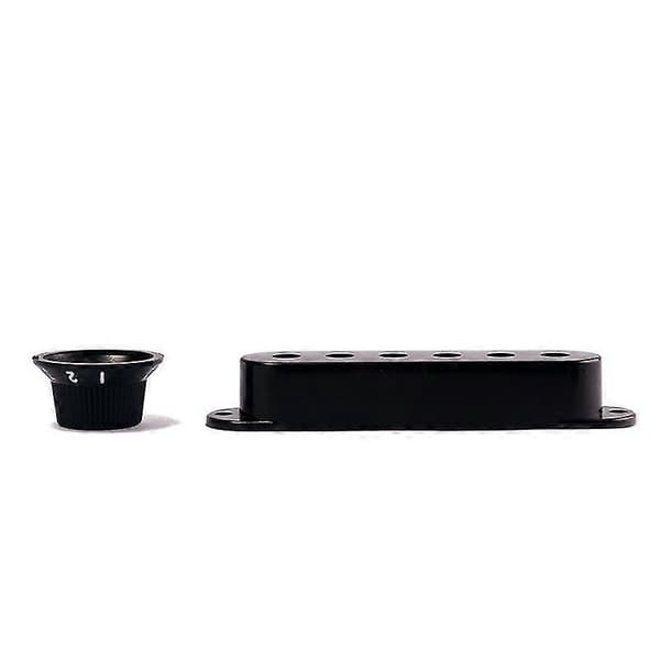 3 stk. Holdbart Guitar Pickup Cover Volume Tone Knapper Switch Tip Dele Sæt, sort