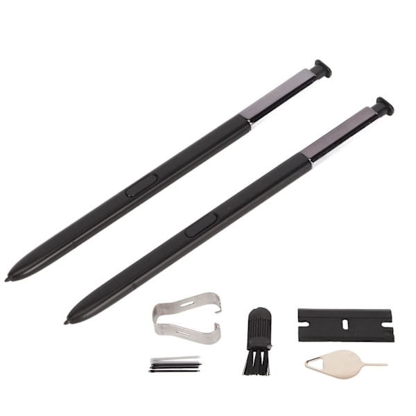 2 stk. Stylus Pen til Samsung Galaxy Note 8 Udskiftning Touch Screen Pen med Spidser Eject Pin til Samsung Galaxy Note 8 Sort