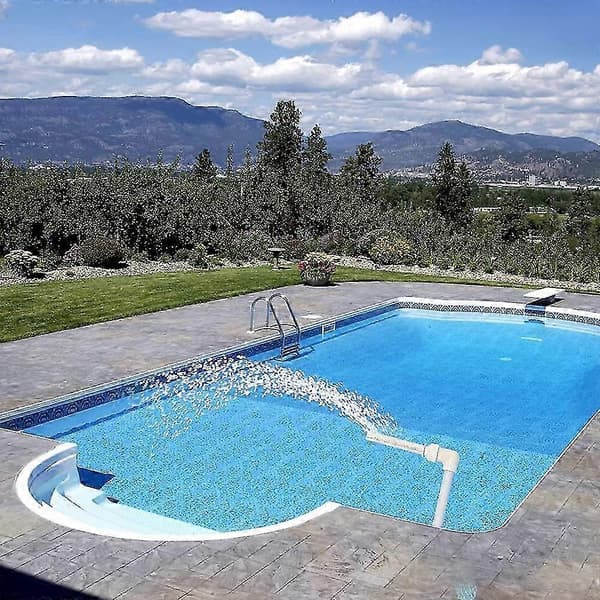 Vattenfall Pool Fontän, Vattenfall Fontän Stödfäste Utrustning, Pool Vattenfall Vattenpooler Dekoration