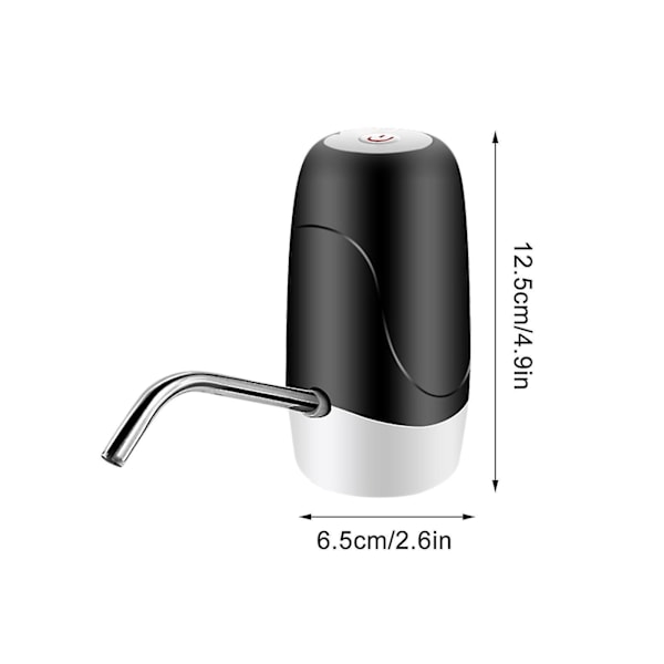 USB-laddning Elektrisk Pumpande Hink Vattenrenare Automatisk Vattendispenser Q