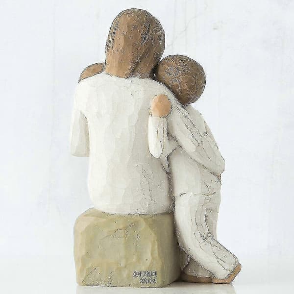 Træ Håndmalet Figur (1 stk., Multifarvet)