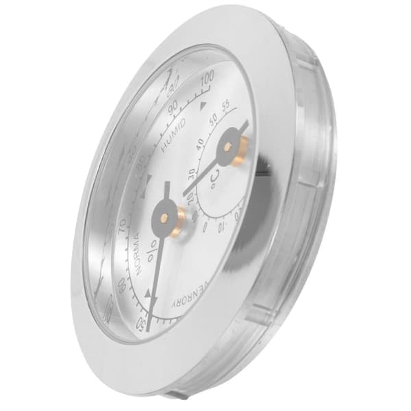 Fuktmätinstrument Violinhygrometer Mätning För Musikinstrument Silver Rektangulär 1st