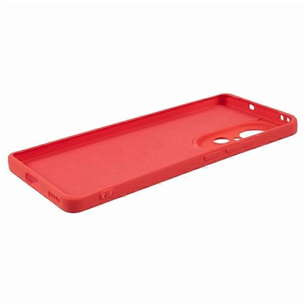 Kompatibelt Skal för Oppo Reno10 Pro 5G (Global) - Gummibelagt TPU Skyddsskal Red