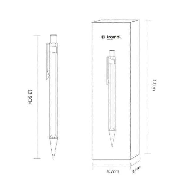 Kulepenn Refill Refillable Retractable Penn Grønn/Rosa/Blå Barnebursdagsgave