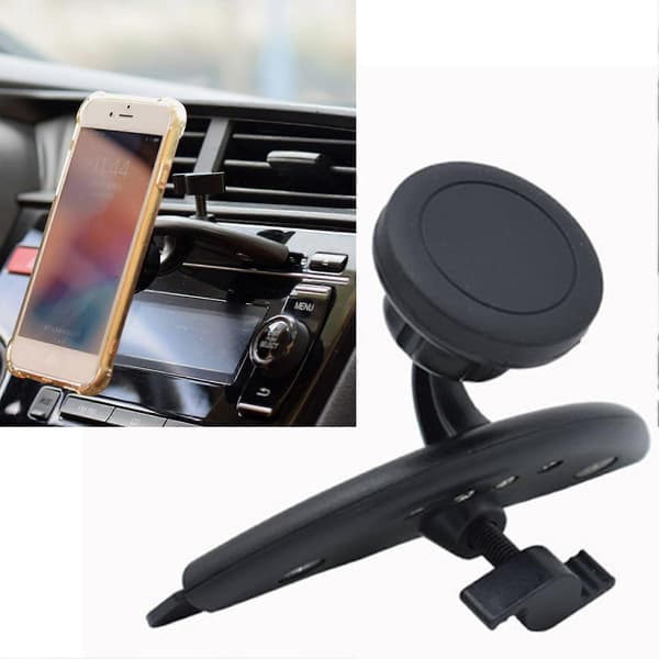 Universal Bil CD-afspiller Slot Magnetisk Holder til iPhone iPad Tablet GPS