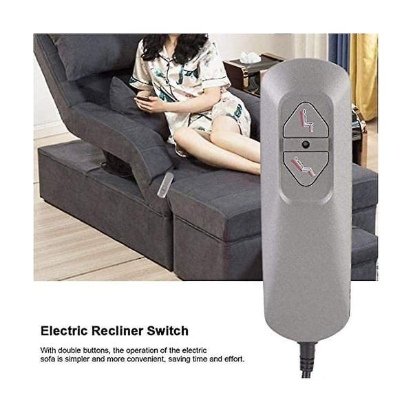 Elektrisk Recliner Controller Dobbelt Knap, Stol Løft/elektrisk Sofa Manuel Controller, Sofa Reclin
