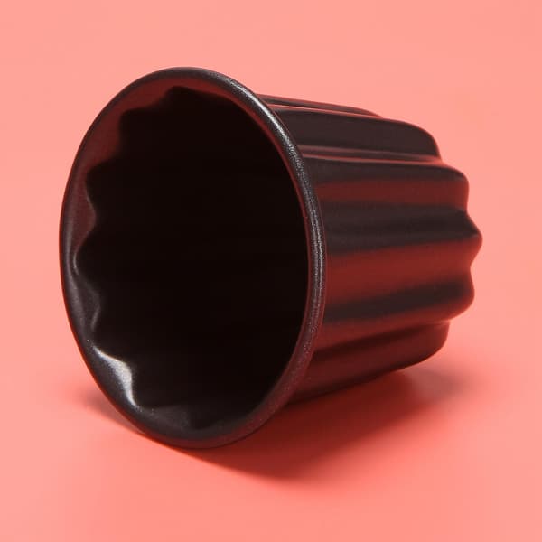 Caneléform, Canelé Muffinsform, 4 st Non-stick Caneléformar Gråsvarta Canelés