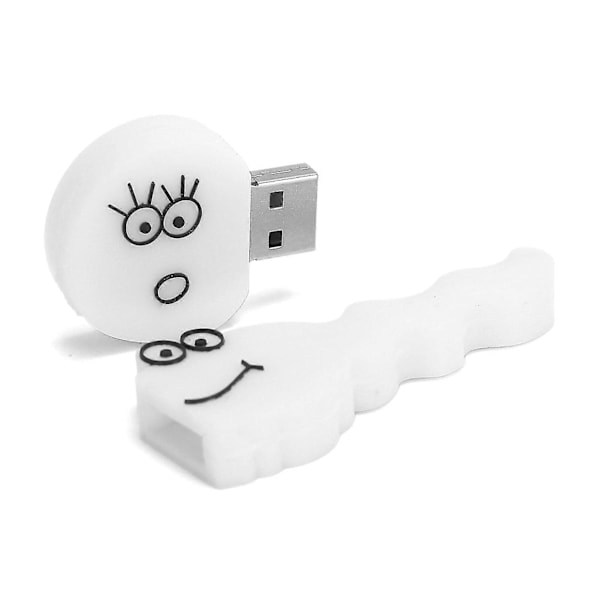 Tecknad USB-minne 2.0 Pendrive Modell Datalagring Minne Stick U Disk Tillbehör 16GB-YM