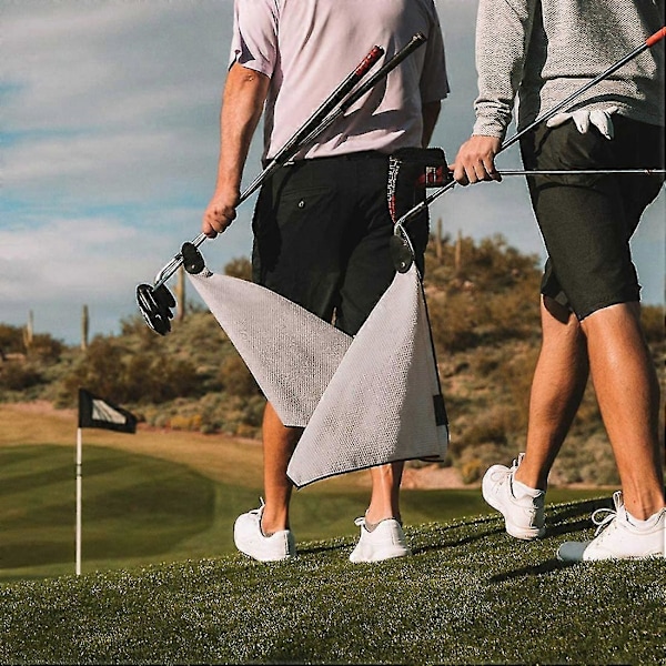 Magneettipyyhe, vahva pito golfkärryihin tai -mailoihin, musta