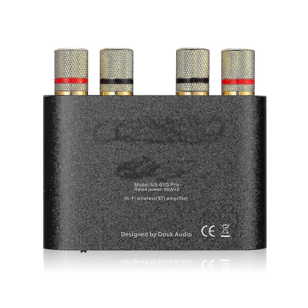 Bluetooth 5.0 stereo lydforsterkermottaker, 2-kanals klasse D mini hi-fi forsterker