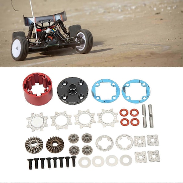 2024-RC Differentialväxellåda Hus Aluminiumlegering Växellådsskydd Ersättning för ARRMA 1/7 1/8 Serie SZRH