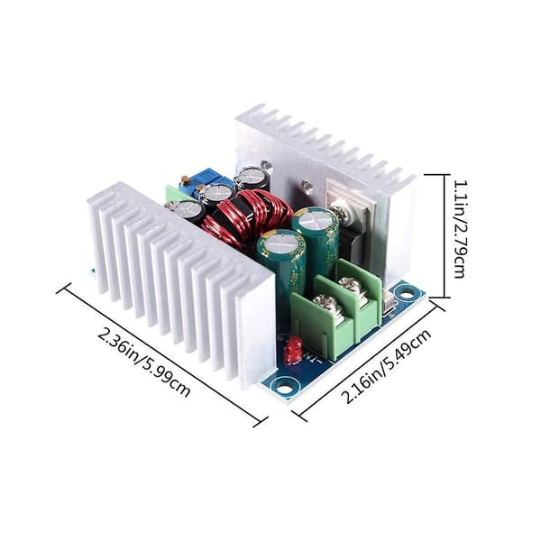 20A DC-DC CC CV Litium-Batteri Step Down Lade-Board Strøm-Konverter