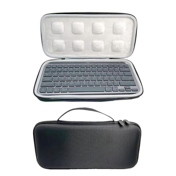 Hårt skal tangentbordsväska för Logitech MX Keys Mini Advanced trådlösa tangentbord