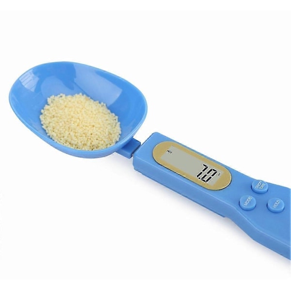 Bärbar 0,1g/500g LCD-skärm Exakt Digital Måttsked Matvåg-ZZY