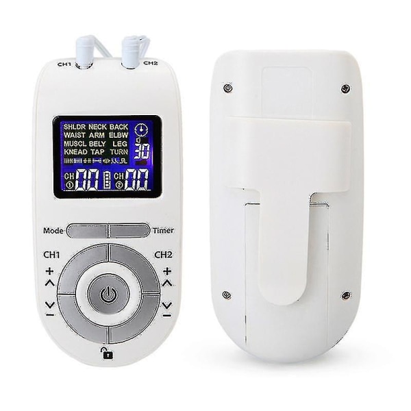 Tflycq Tens Ems Unit 12 Modes Muskelstimulator för smärtlindring terapi Muskelstyrka