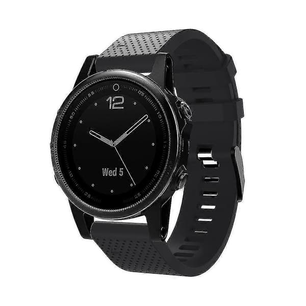Udskiftnings TPU Blød Urrem Håndledsrem Til Garmin Fenix 5s/fenix 5s Plus