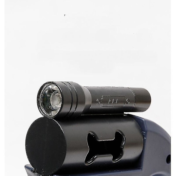 Hundeleie Dobbel Retraherbar Leie For 2 Hunder, Med LED-Lys Og 3m Leie Dispenser
