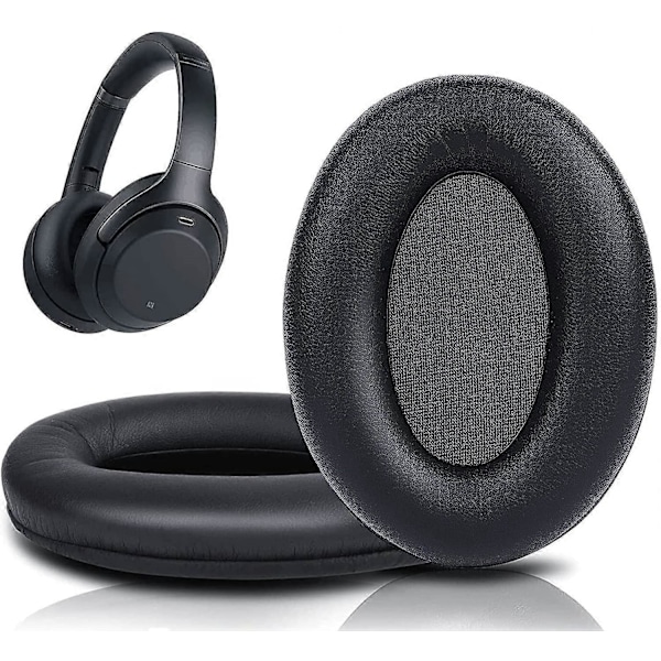 Øreputer Kuleputer Erstatning for Sony WH-1000XM3 1 Par (Svart)