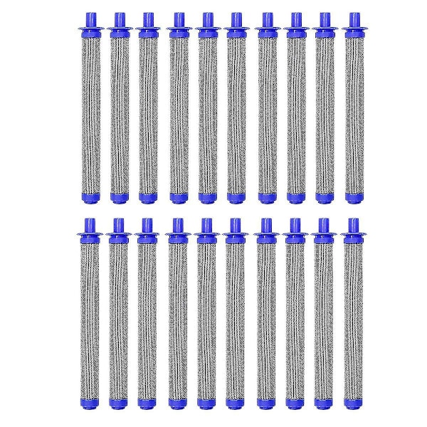 20-pack 288749 Luftlöst Sprutfils kompatibel med 60 Mesh Luftlöst Sprutfils Sprutmönster för S