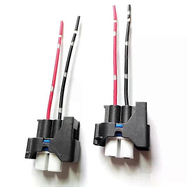 1 par original H11 sokkel konnektor adapter til Ford Mondeo MK4 Focus MK2 MK3 Fiesta MK6 tågelygte base