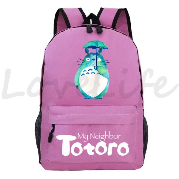 My Neighbour Totoro Ryggsäck Anime Ryggsäck Student Cartoon School Bag style 1