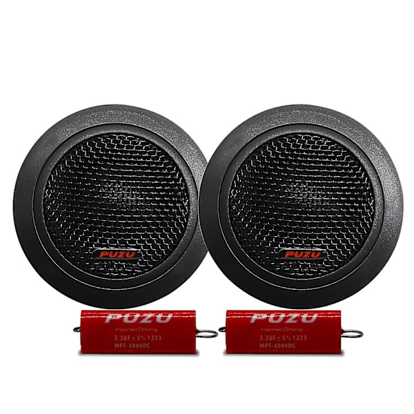 Pz-g20 25mm Asv Silke Dome Bil Audio Diskanthøjttalere 80w Udgangseffekt Høj Følsomhed Diskant Lyd